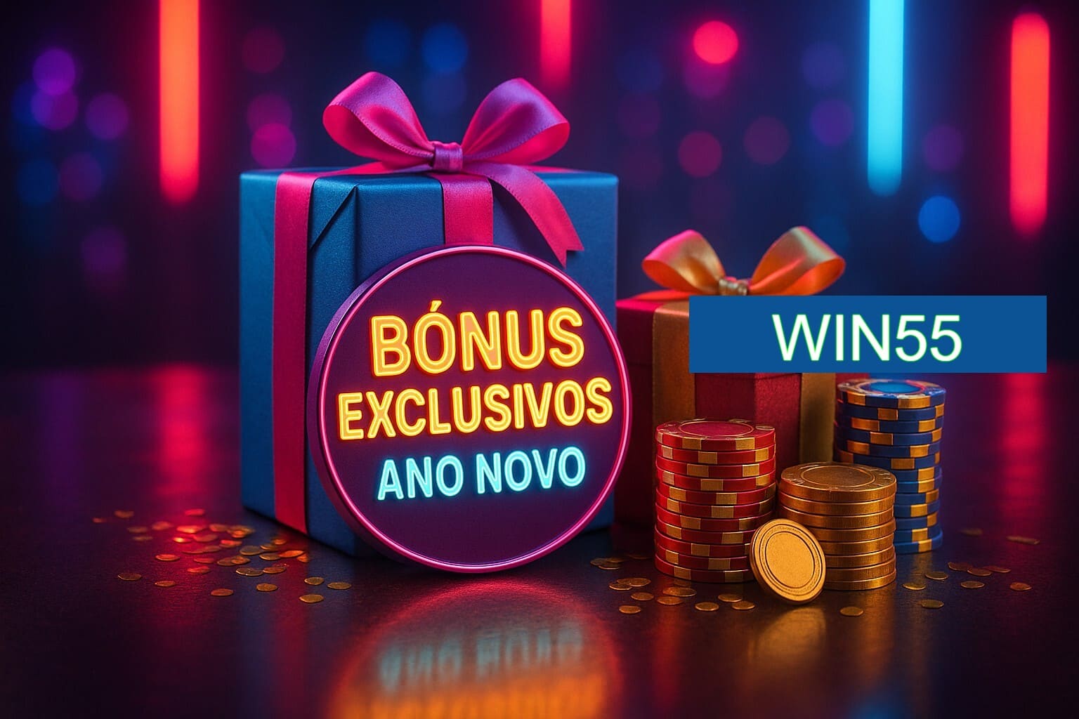 Promoções de Ano Novo no WIN55